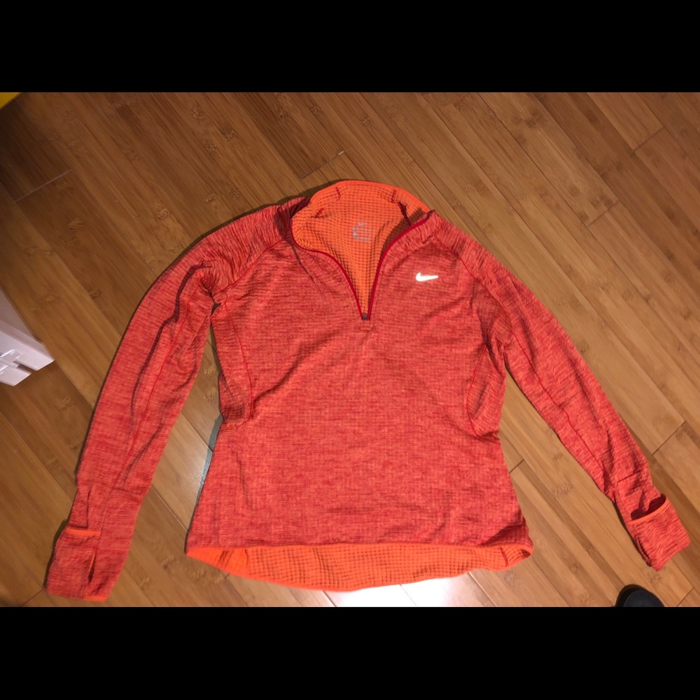nike dri fit half zip jacket